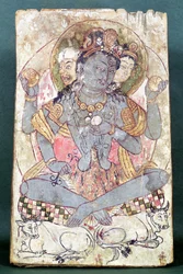 Shiva from Dandan-Uiliq, Khotan, c.500-527 BC