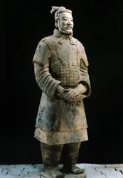 Terracotta Army warrior, Mausoleum of Emperor Qin Shi Huang, 3rd century BC