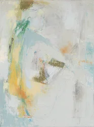 Clelia, abstract life painting, 2017