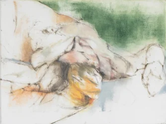Maria, life painting study, 2018