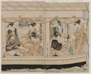 Boating on the Sumida River