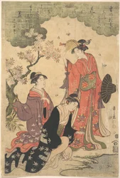 Ladies at a picnic