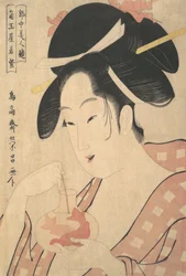 Wakamurasaki of the Kadotamaya, ca. 1800