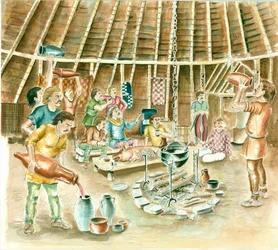 A Celtic Feast, Iron Age, c1990-2010