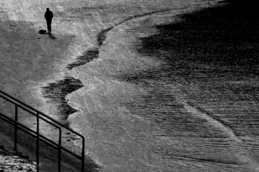 Solitary Beach Figure