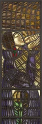Stained Glass Window, Design by Lebeau