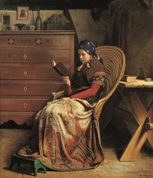 In a Pine Wood. Study