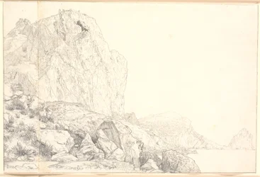 View of the Coast near Marina Piccola on Capri