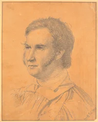 Portrait of Jacob Georg Købke (justice council, diocesan physician in Nykøbing F.)