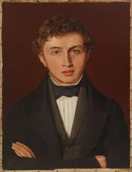 Portrait of Hans Peter Købke, the Artist