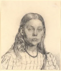 Young Girl. Bust