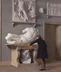 The View of the Plaster Cast Collection at Charlottenborg Palace