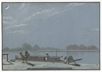 Arrival of the Weesper Boat at the Buiten Amstel (diary, November 19)