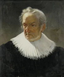 An Old Man in 17th-century Dress