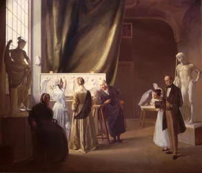 The Studio of Bertel Thorvaldsen (1770-1844)