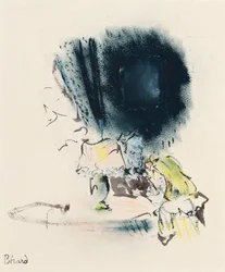 Under the Lamp, Illustration for Gigi, c.1949