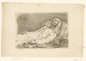 Portrait of Christian Bernhard Rode on His Deathbed