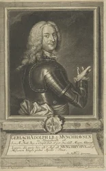 Portrait of Gerlach Adolph von Münchhausen