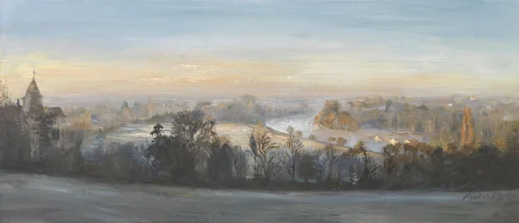 Blue Sunday Winter Morning- Richmond Hill, 2013