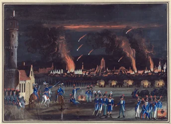 Bombardment of Frankfurt am Main by the French Army, July 13