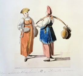 Dairywoman (From the Series The Moscow Merchants)