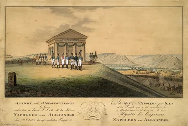 The Visit of Napoleon and Alexander I to the Battlefield of Jena, 1808