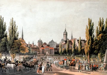 Leipzig Trade Fair, c.1810-20