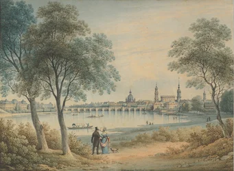 View of Dresden from the West