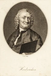 Oval Portrait of Arnold Houbracken
