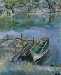 Rowing Boat with Quay