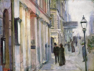 The Corner of Karl Johan and Dronningens Street