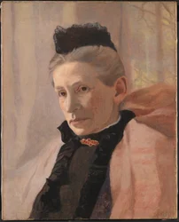 Frederikke von Scholten, née Arendrup, the Artist