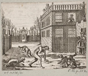 Illustration to Adam Olearius, Persianischer Rosenthal von einem Sinnreichen Poeten Schich Saadi, Schleswig 1660