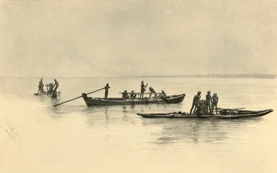 Fishing Boats, Ceylon