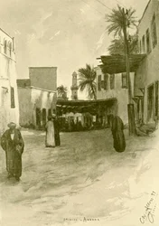 Street in Aswan, Egypt