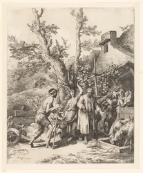 Parable of the Prodigal Son; The Prodigal Son Asks a Farmer for Work