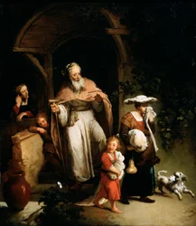 The Expulsion of Hagar, 18th century