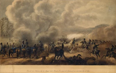 The Battle of Krasnoi on August 14, 1812