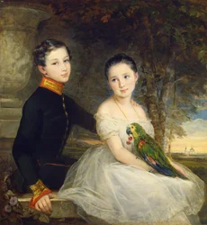 Children with Parrot