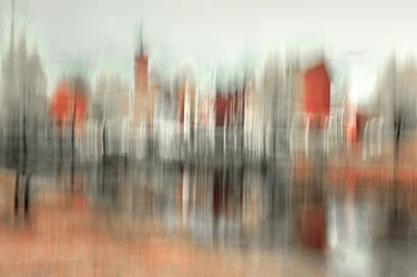 Abstract City Reflections