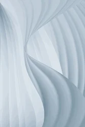 Flowing Blue Curves