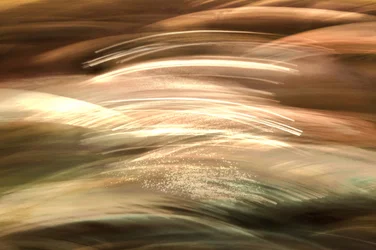 Flowing Golden Light