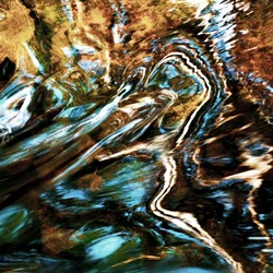 Liquid Gold Swirls