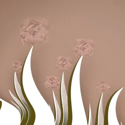 Minimalist Pink Blooms
