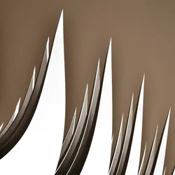 Modern Abstract Spikes