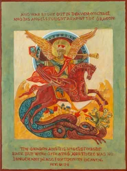 Archangel Michael in Battle Icon