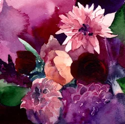 Moody Floral Hues