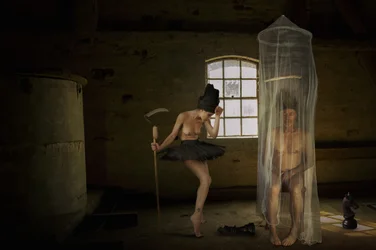 Dark Ballerina and Chess