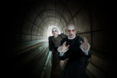Eerie Tunnel Figures
