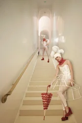 Elegant Staircase Fashion